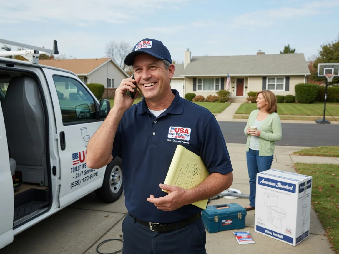 Toilet Installation Wakeman, OH FAQs